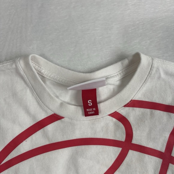 Mitchell & Ness Los Angeles Clippers Big Logo White Short Sleeve Graphic Shirt S - Picture 5 of 10